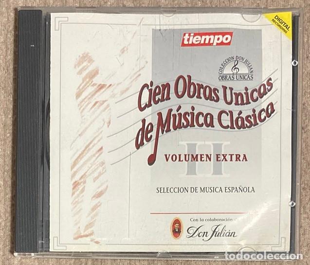 CD de M&uacute;sica: CIEN OBRAS UNICAS DE MUSICA CLASICA. VOLUMEN EXTRA II (0622CD)