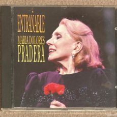 CDs de Música: MARIA DOLORES PRADERA. ENTRAÑABLE (0628CD)