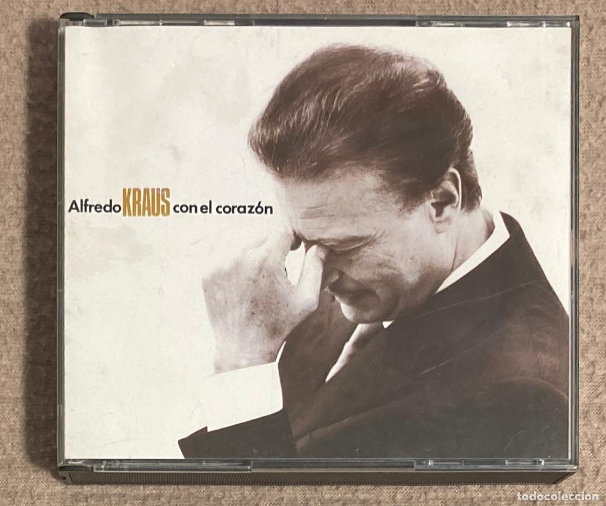 CDs de m&uacute;sica: ALFREDO KRAUS. CON EL CORAZON. 2 CD&acute;S (0632CD) - Foto 1