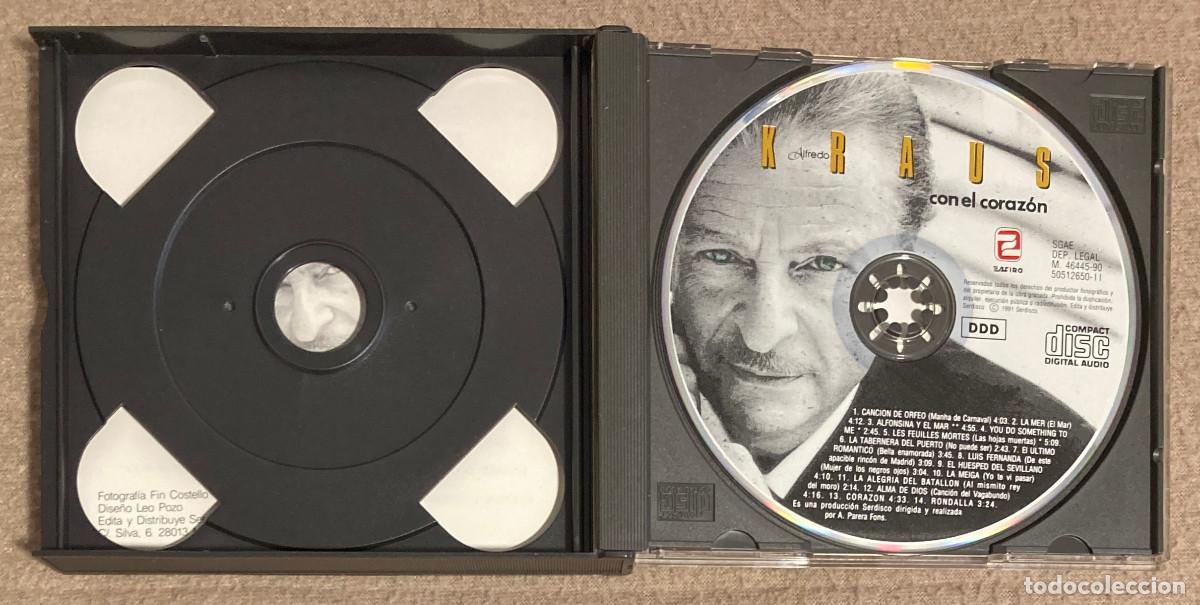 CDs de m&uacute;sica: ALFREDO KRAUS. CON EL CORAZON. 2 CD&acute;S (0632CD) - Foto 4