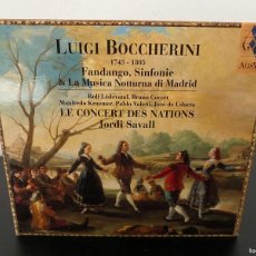 CDs de Música: BOCCHERINI - LE CONCERT DES NATIONS • JORDI SAVALL - FANDANGO, SINFONIE (CD, ALBUM)