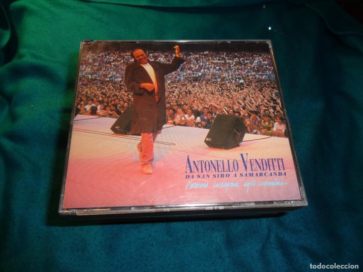 CDs de m&uacute;sica: ANTONELLO VENDITTI. DA SAN SIRO A SAMARCANDA. 2 CD&acute;S + 2 LIBRETOS. IMPECABLE(#) - Foto 1
