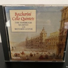 CDs de Música: BOCCHERINI - THE VANBRUGH QUARTET, RICHARD LESTER - CELLO QUINTETS (CD, ALBUM)