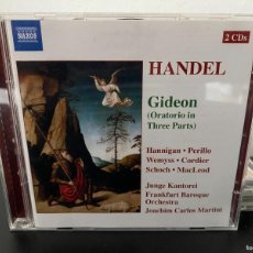 CDs de Música: HÄNDEL - BAROCKORCHESTER FRANKFURT • JOACHIM CARLOS MARTINI - GIDEON (CD, ALBUM)