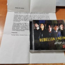 CDs de Música: REBELION ANDINA GRAN VIA 80 CD ALBUM CON HOJA DE PRENSA CONTIENE 13 TEMAS + VIDEOCLIP