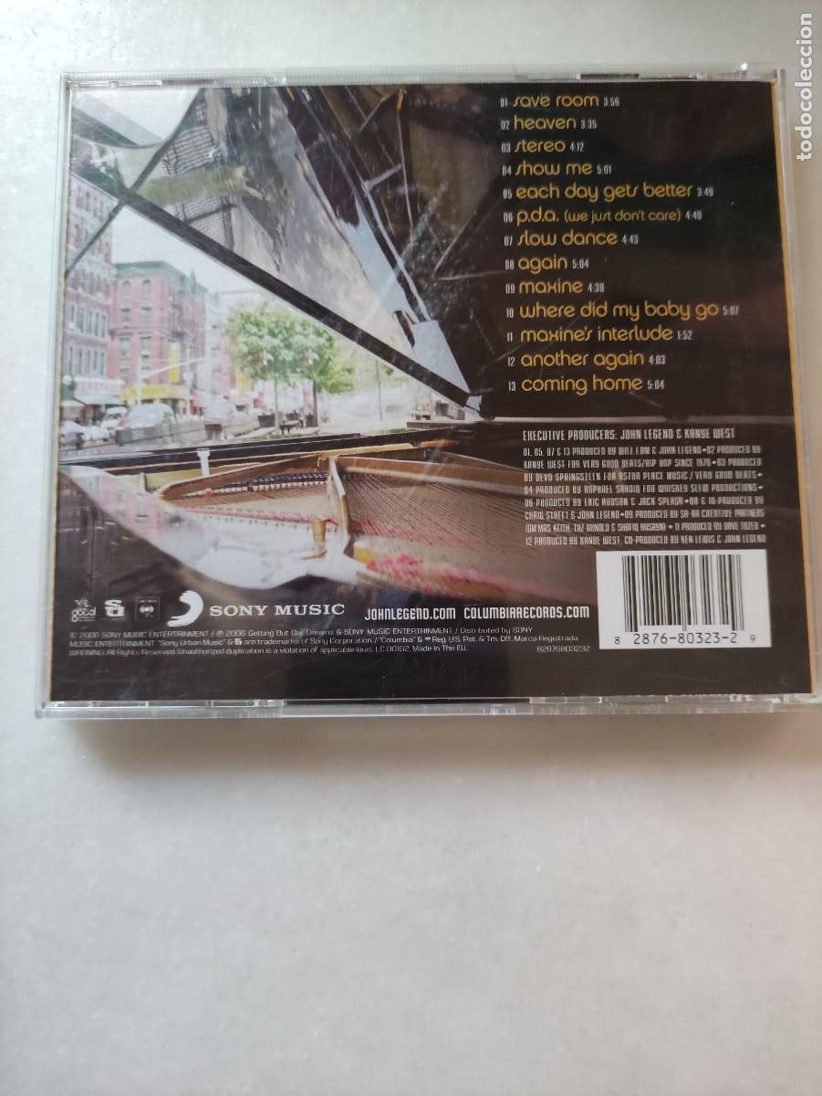 CDs de m&uacute;sica: JOHN LEGEND. ONCE AGAIN - Foto 2