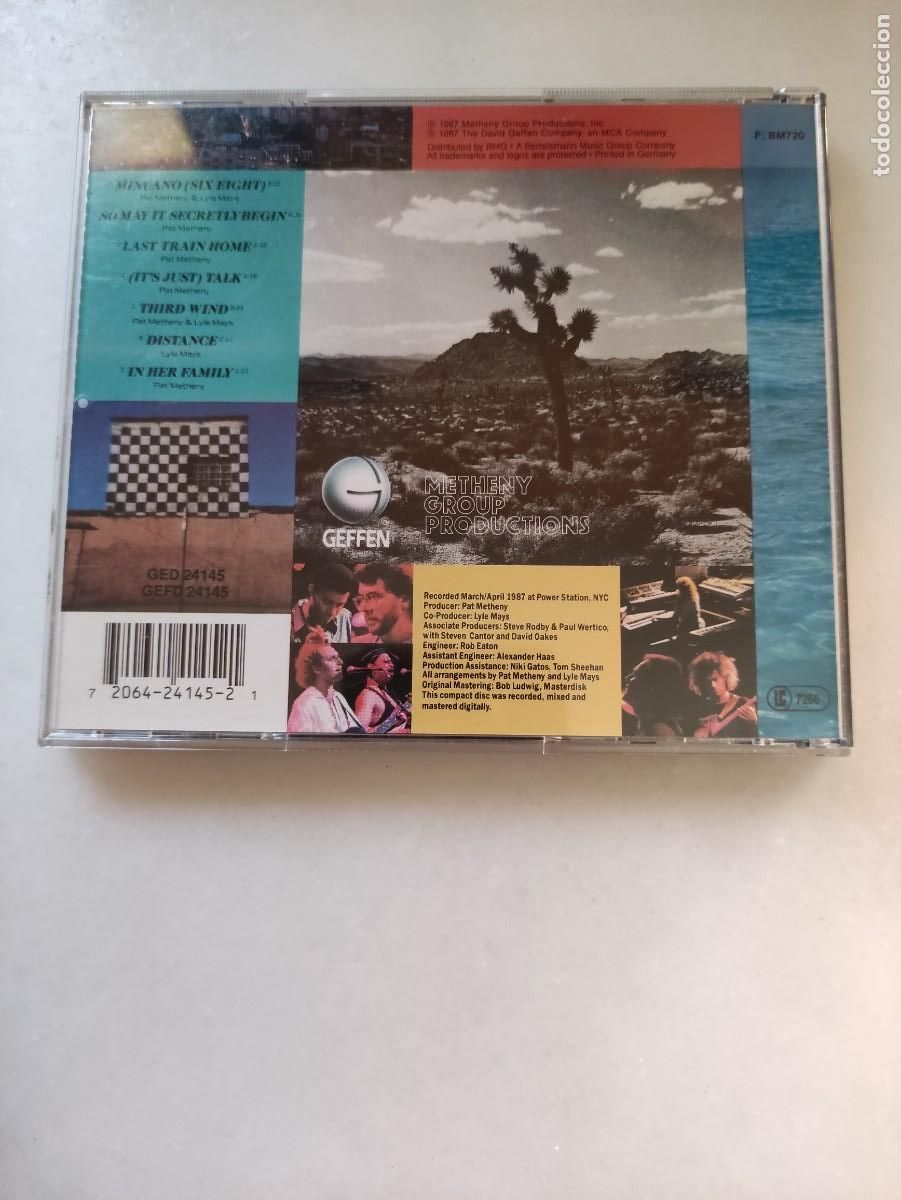 CDs de m&uacute;sica: PAT METHENY. STILL LIFE (TALKING) - Foto 2