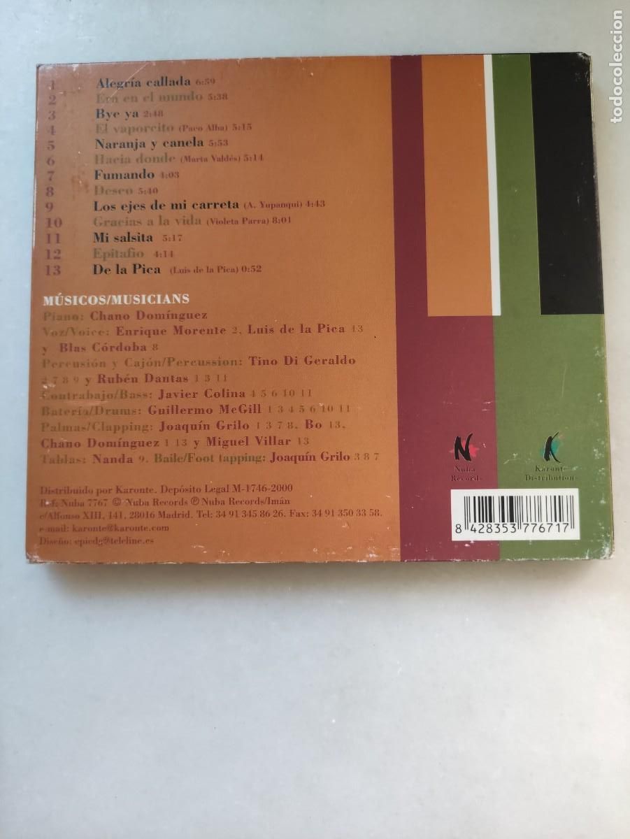 CDs de m&uacute;sica: CHANO DOMINGUEZ. IMAN - Foto 2