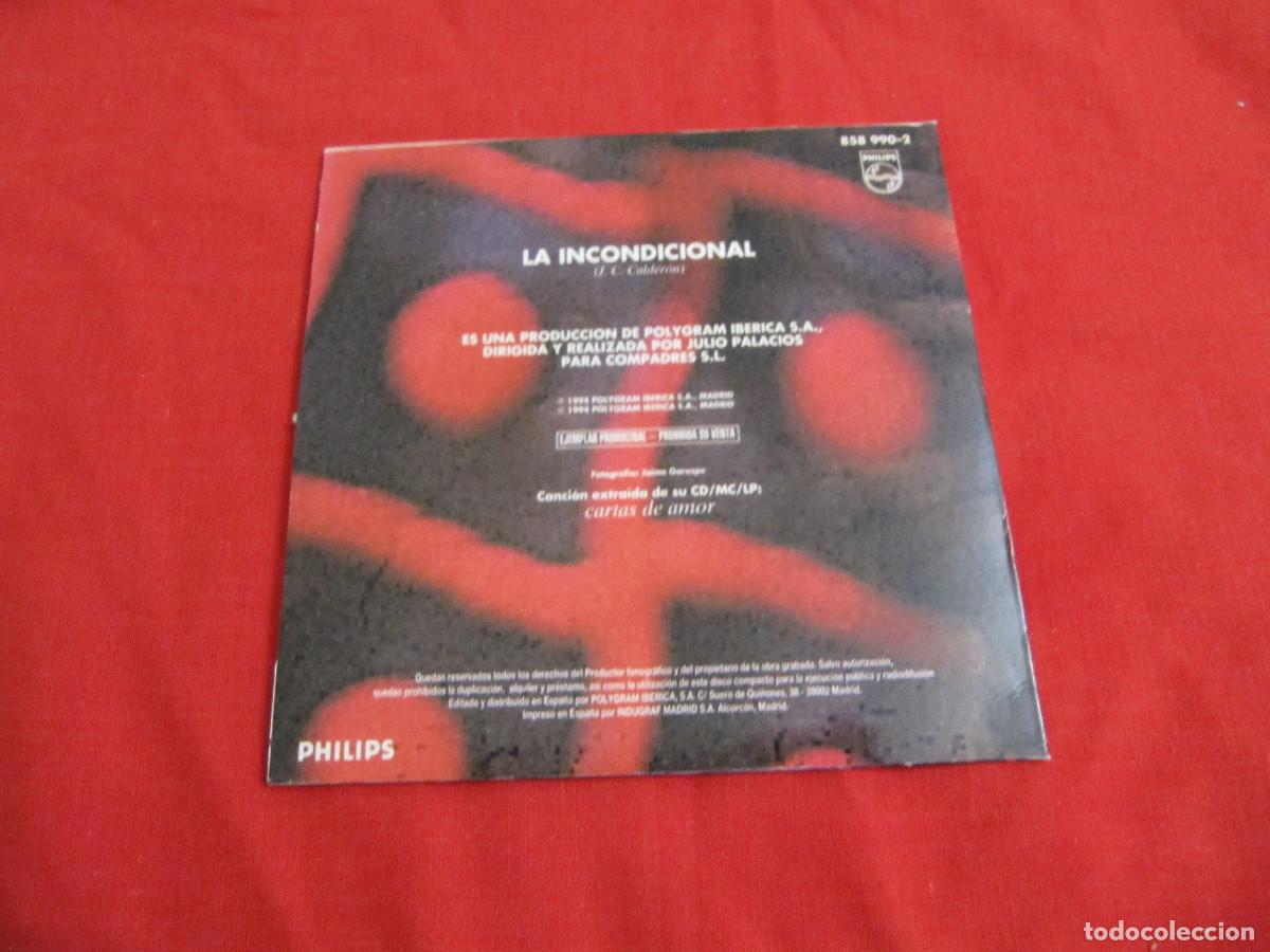 CDs de m&uacute;sica: Antonio Carbonell - La incondicional - Foto 2