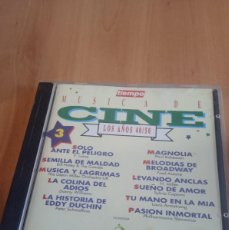 CDs de Música: MM-12NOV CD MUSICA LOTE DE 2 CD MUSICA DE CINE Nº 3 Y Nº 6