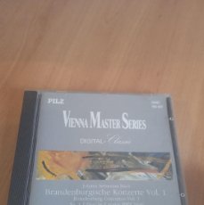 CDs de Música: MM-12NOV CD MUSICA VIENNA MASTER SERIES CLASSIC BACH BRANDENBURGISCHE KONZERTE VOL 1