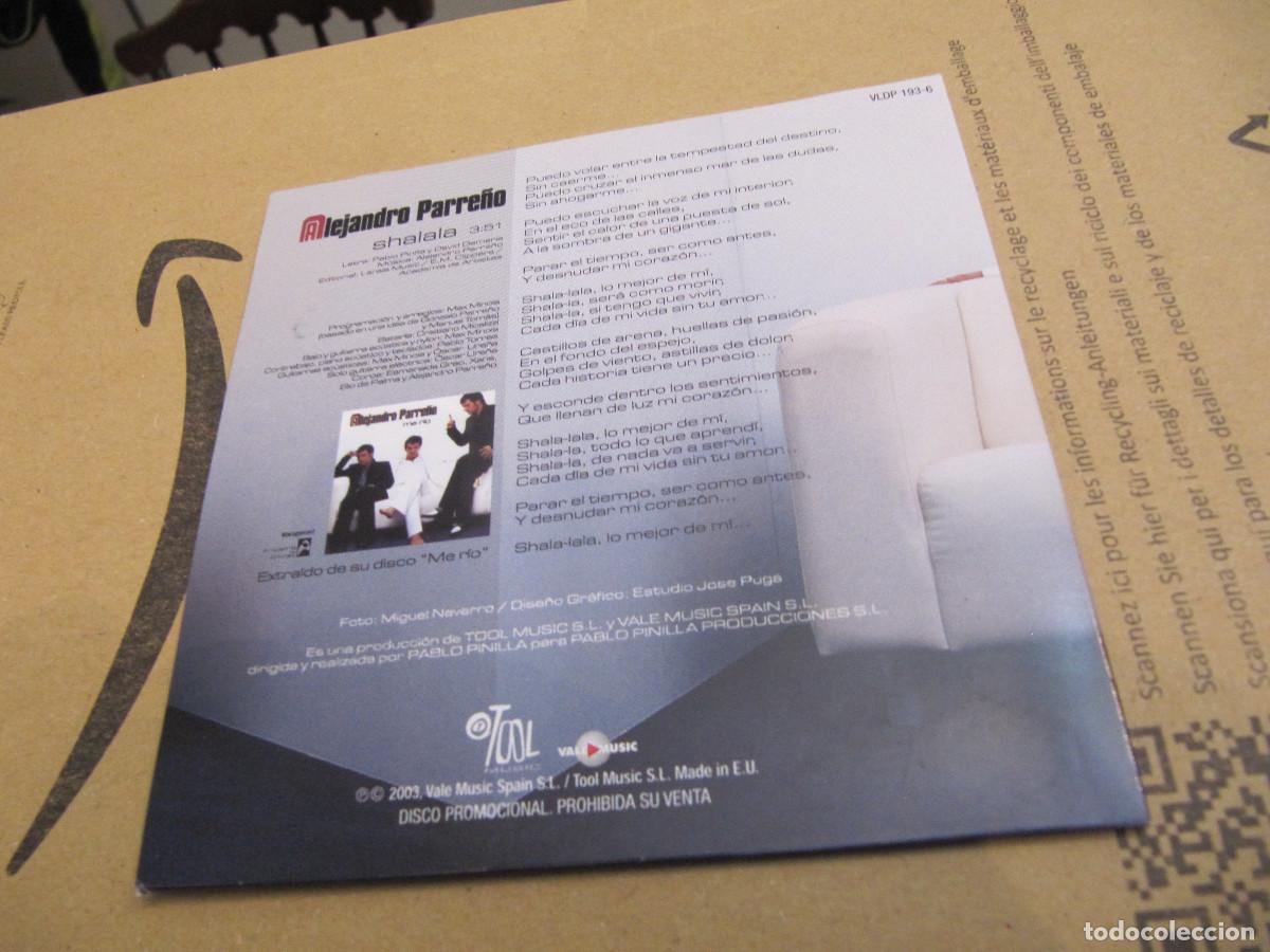 CDs de m&uacute;sica: Alejandro Parre&ntilde;o &ndash; Shalala - Foto 2