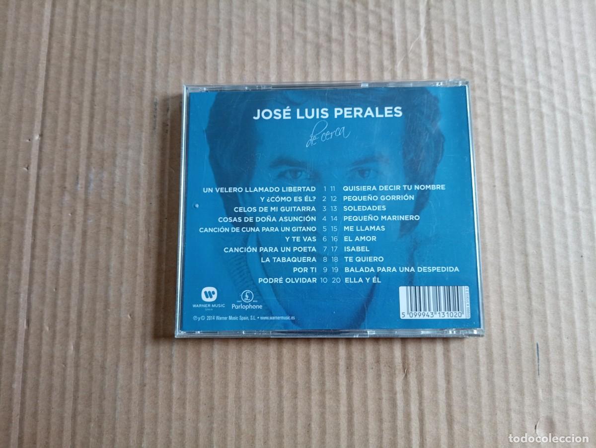 CDs de m&uacute;sica: JOSE LUIS PERALES - DE CERCA CD 2014 - Foto 3