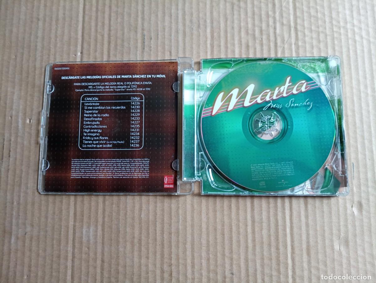 CDs de m&uacute;sica: MARTA SANCHEZ - MISS SANCHEZ CD 2007 - Foto 2
