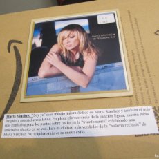 CDs de Música: MARTA SÁNCHEZ / NO TE QUIERO MÁS / CD SINGLE CADENA 100