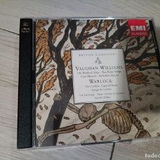 CDs de Música: VAUGHAN WILLIAMS / WARLOCK - ON WENLOCK EDGE / THE CURLEW... (EMI, 2 CDS)