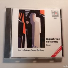 CDs de Música: MÖNCH VON SALZBURG - LIEDER (ARTE NOVA)