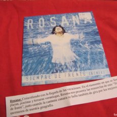 CDs de Música: ROSANA - SIEMPRE DE FRENTE REMIX CD SINGLE CADENA 100