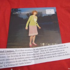 CDs de Música: SOLE GIMÉNEZ – LA ESTATUA DEL JARDÍN BOTANICO CD SINGLE CADENA 100 PRESUNTOS IMPLICADOS