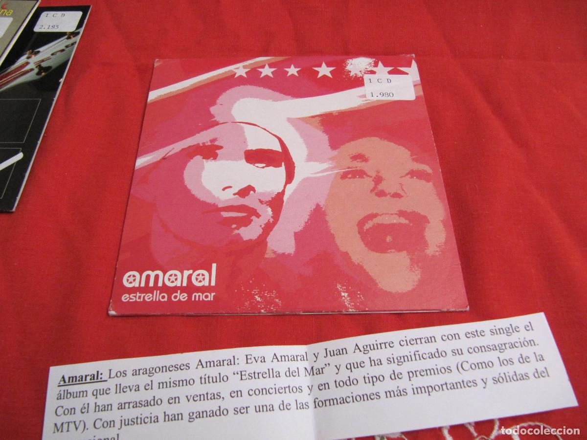 CDs de m&uacute;sica: Amaral - estrella de mar. Cd single CADENA 100 - Foto 1