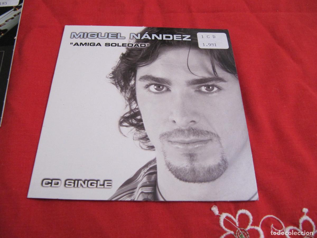 CDs de m&uacute;sica: MIGUEL N&Aacute;NDEZ. AMIGA SOLEDAD. CD SINGLE - Foto 1