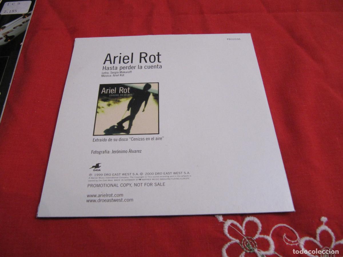 CDs de m&uacute;sica: ARIEL ROT-HASTA PERDER LA CUENTA CD SINGLE - Foto 2