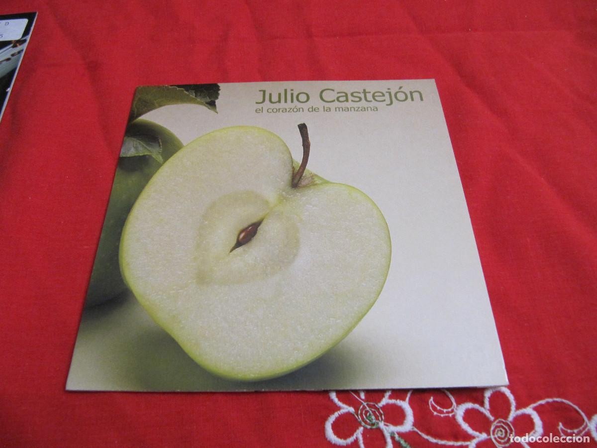 CDs de m&uacute;sica: JULIO CASTEJON El corazon de la manzana CD SINGLE - Foto 1