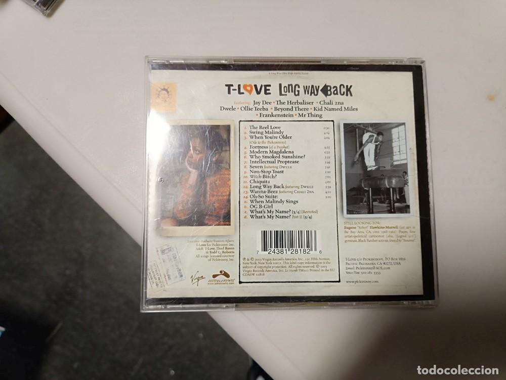 CDs de m&uacute;sica: T-LOVE - LONG WAY BACK - Foto 3