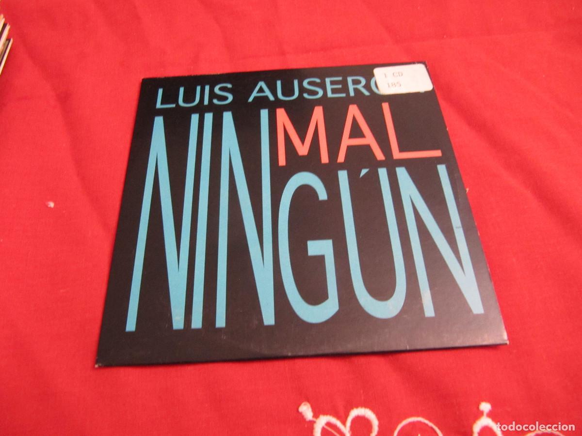 CDs de m&uacute;sica: LUIS AUSERON RARO CD SINGLE NINGUN MAL - Foto 1