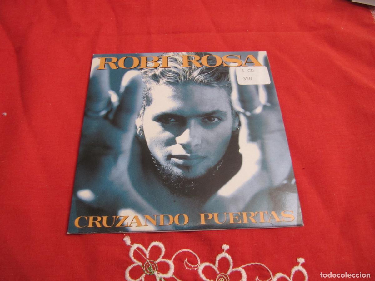 CDs de m&uacute;sica: Robi Rosa - Cruzando puertas CD SINGLE - Foto 1