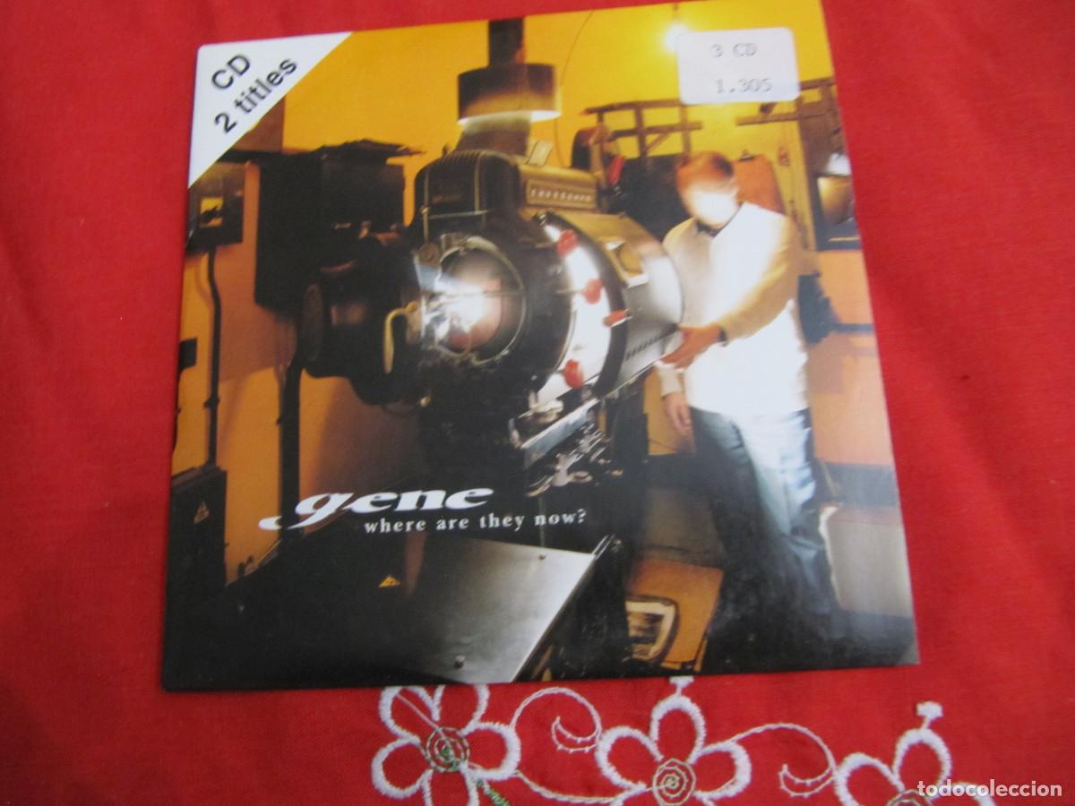CDs de m&uacute;sica: Gene &ndash; Where Are They Now? CD SINGLE 2 TEMAS - Foto 1