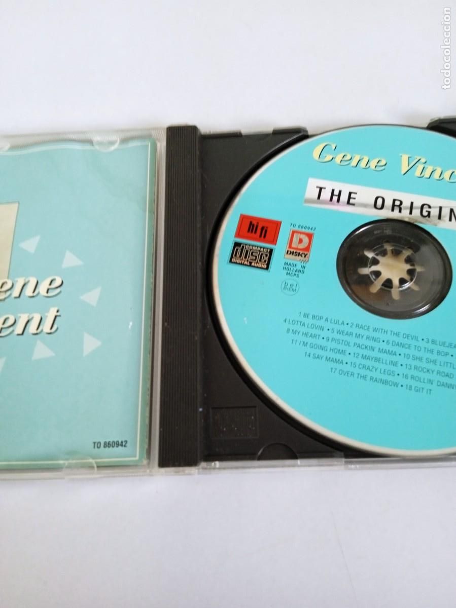 CDs de m&uacute;sica: GENE VINCENT The Original - Foto 2