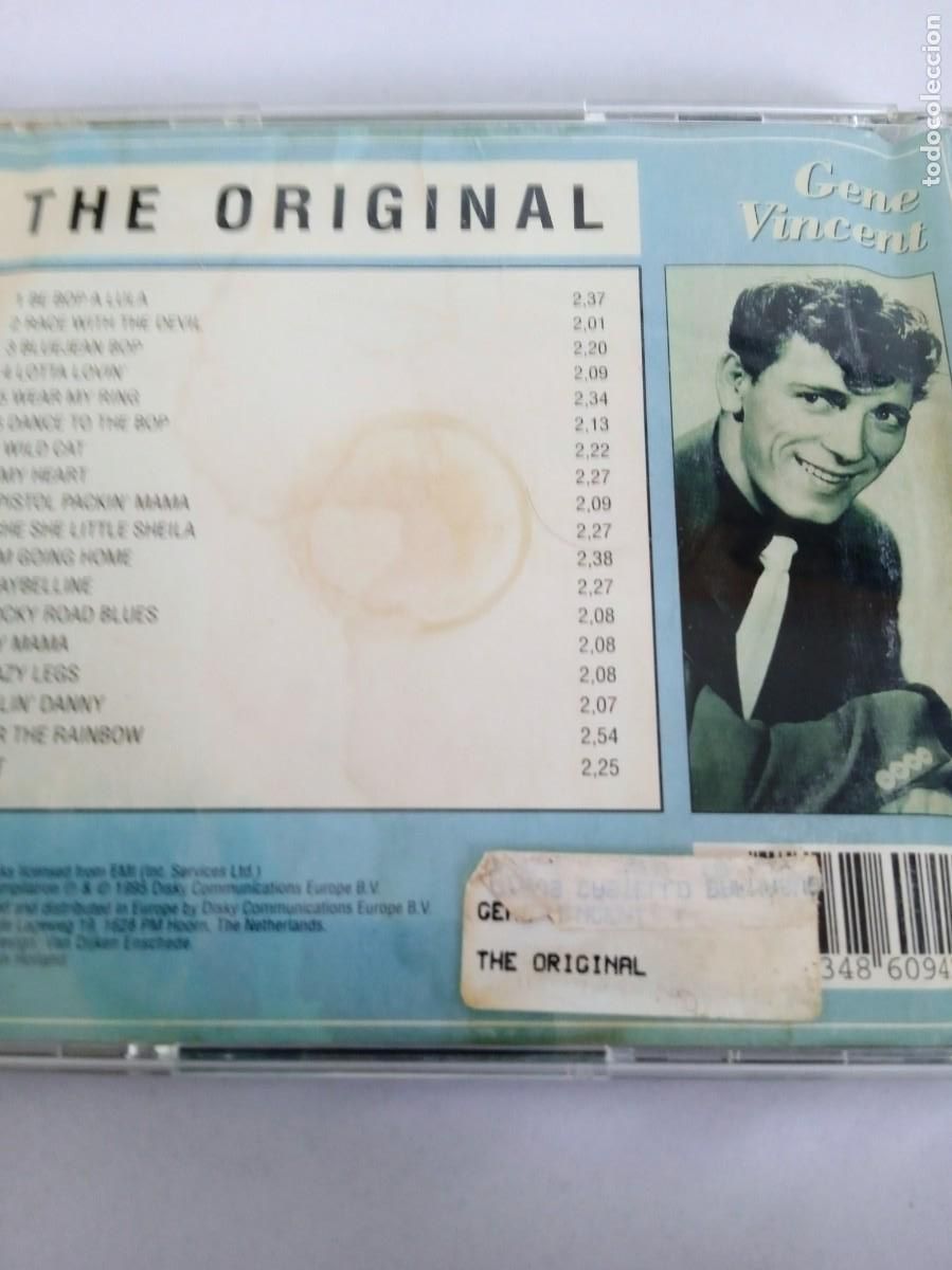 CDs de m&uacute;sica: GENE VINCENT The Original - Foto 3
