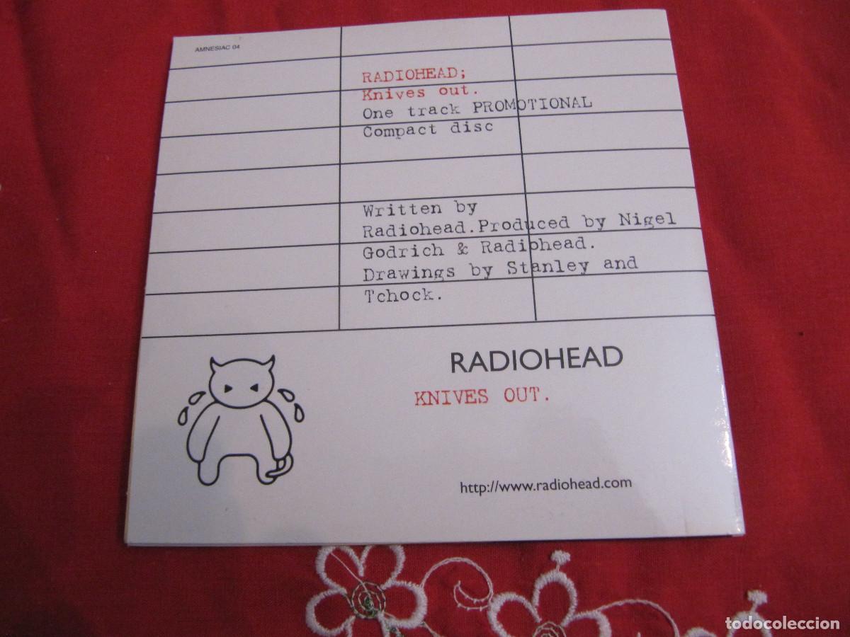 CDs de m&uacute;sica: RADIOHEAD - KNIVES OUT CD SINGLE 1 TEMA - Foto 2