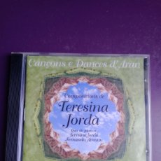 CDs de Música: TERESINA JORDA - FERNANDO AVENTIN - CANÇONS E DANCES D'ARAN - CD CONSELH GENERAU D'ARAN - FOLK