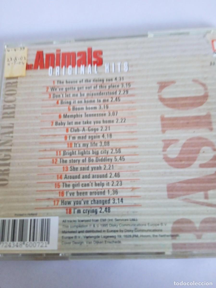 CDs de m&uacute;sica: THE ANIMALS Original Hits - Foto 3