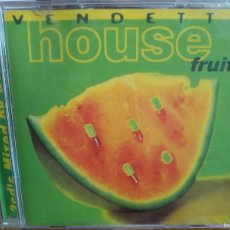 CDs de Música: 2 CD VENDETTA HOUSE FRUITS MIXED BY AZIDMAN. DISCOS BUEN ESTADO . VER FOTOS