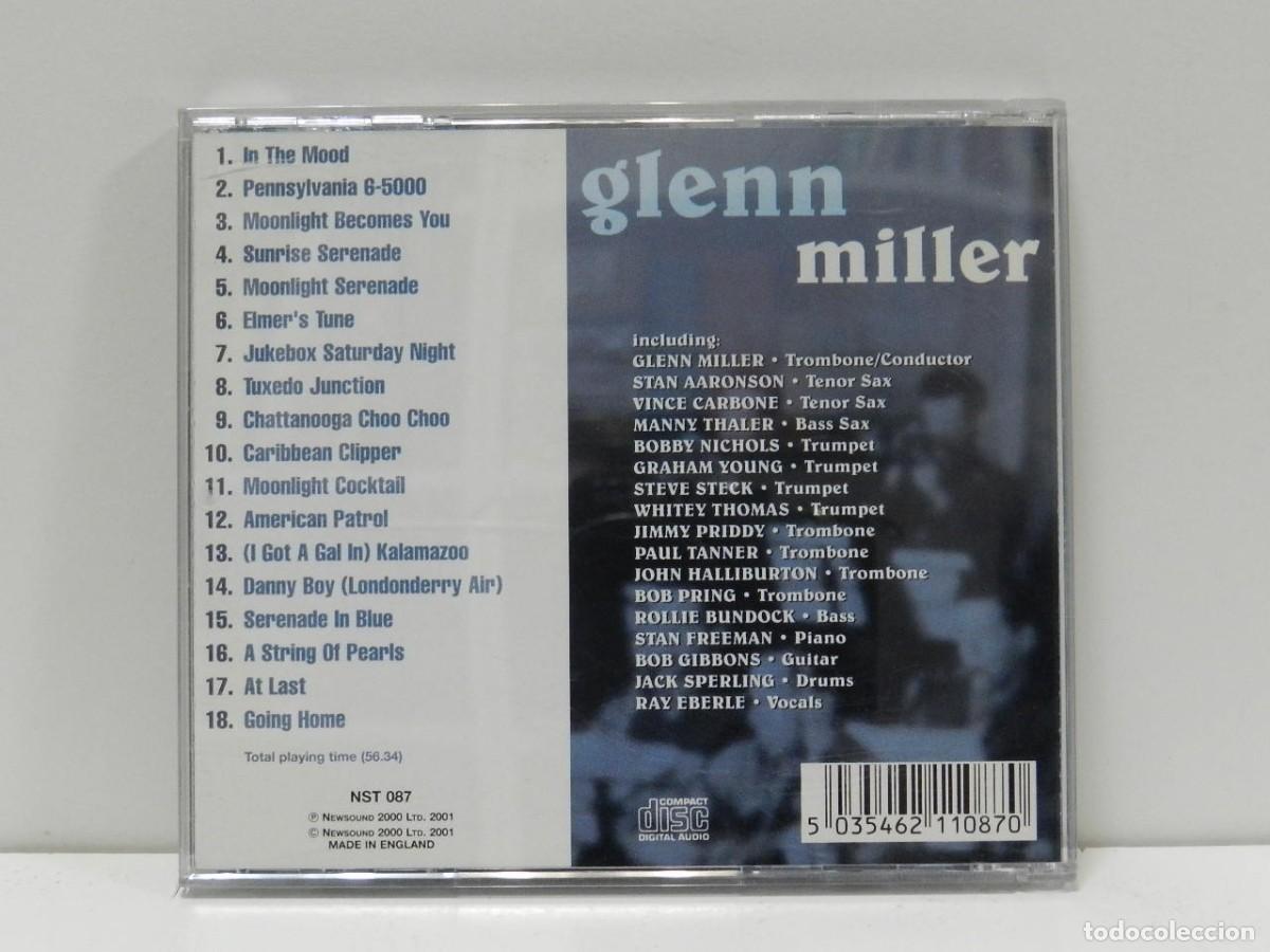 CDs de m&uacute;sica: DISCO CD. Glenn Miller &ndash; Glenn Miller. COMPACT DISC. - Foto 2