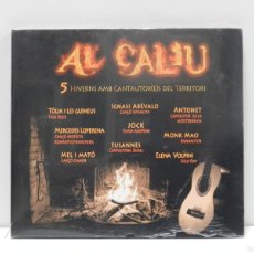 CDs de Música: DISCO CD. AL CALIU – 5 HIVERNS AMB CANTAUTOR(E)S DEL TERRITORI. COMPACT DISC.