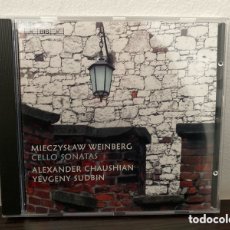CDs de Música: WEINBERG - ALEXANDER CHAUSHIAN, YEVGENY SUDBIN - CELLO SONATAS (CD, ALBUM) BIS