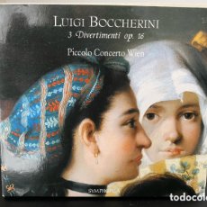 CDs de Música: BOCCHERINI - PICCOLO CONCERTO WIEN - 3 DIVERTIMENTI OP.16 (CD, ALBUM)