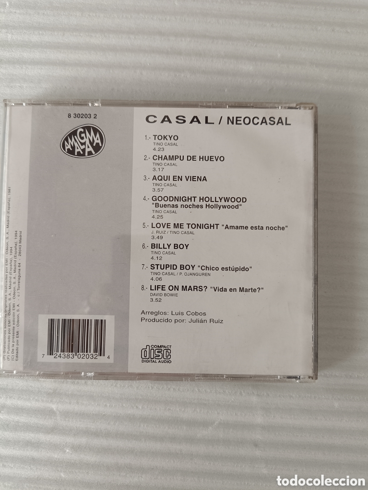 CDs de m&uacute;sica: Casal - Foto 2