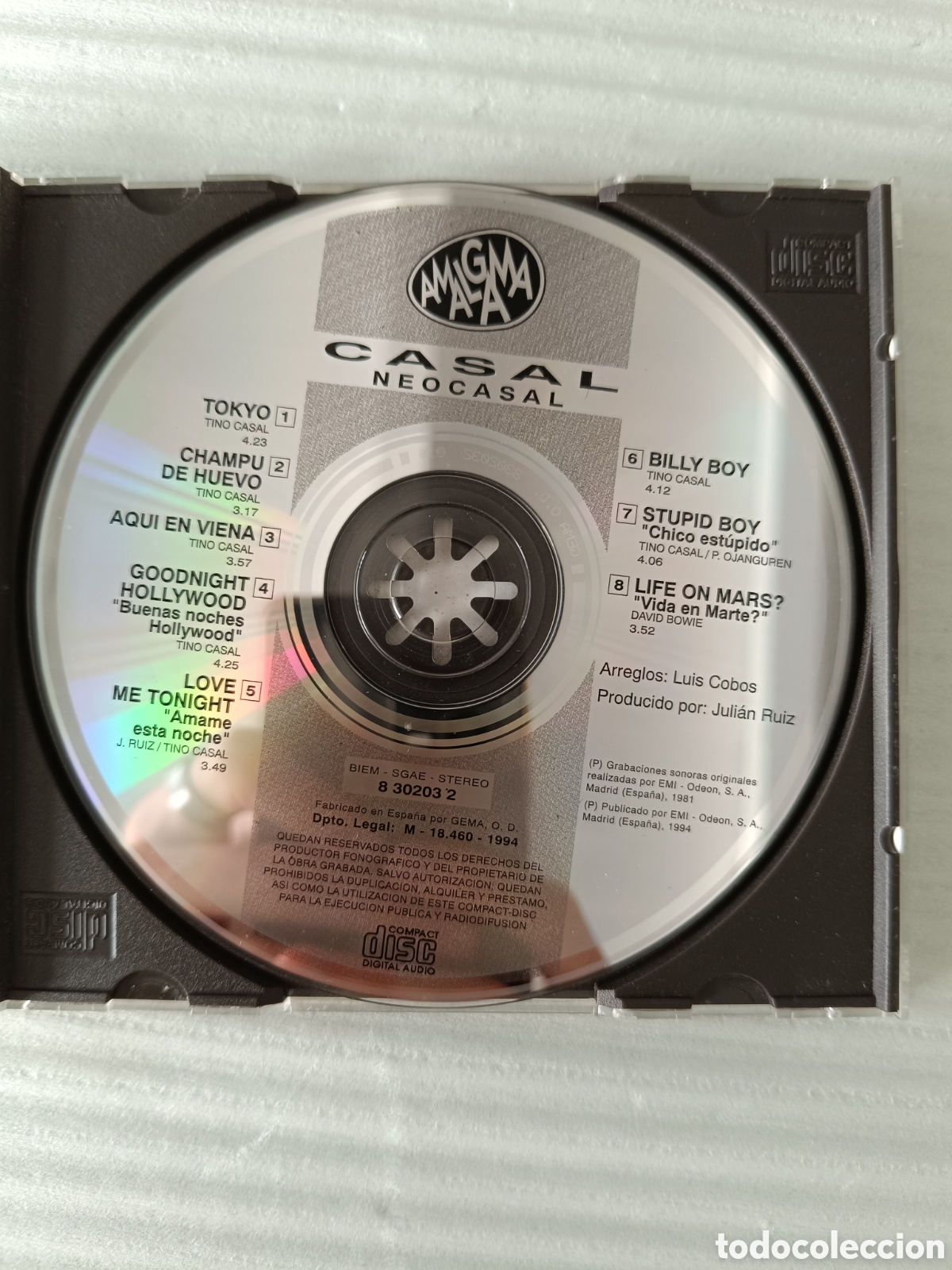 CDs de m&uacute;sica: Casal - Foto 3