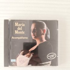 CDs de Música: MARÍA DEL MONTE - ACOMPÁÑAME
