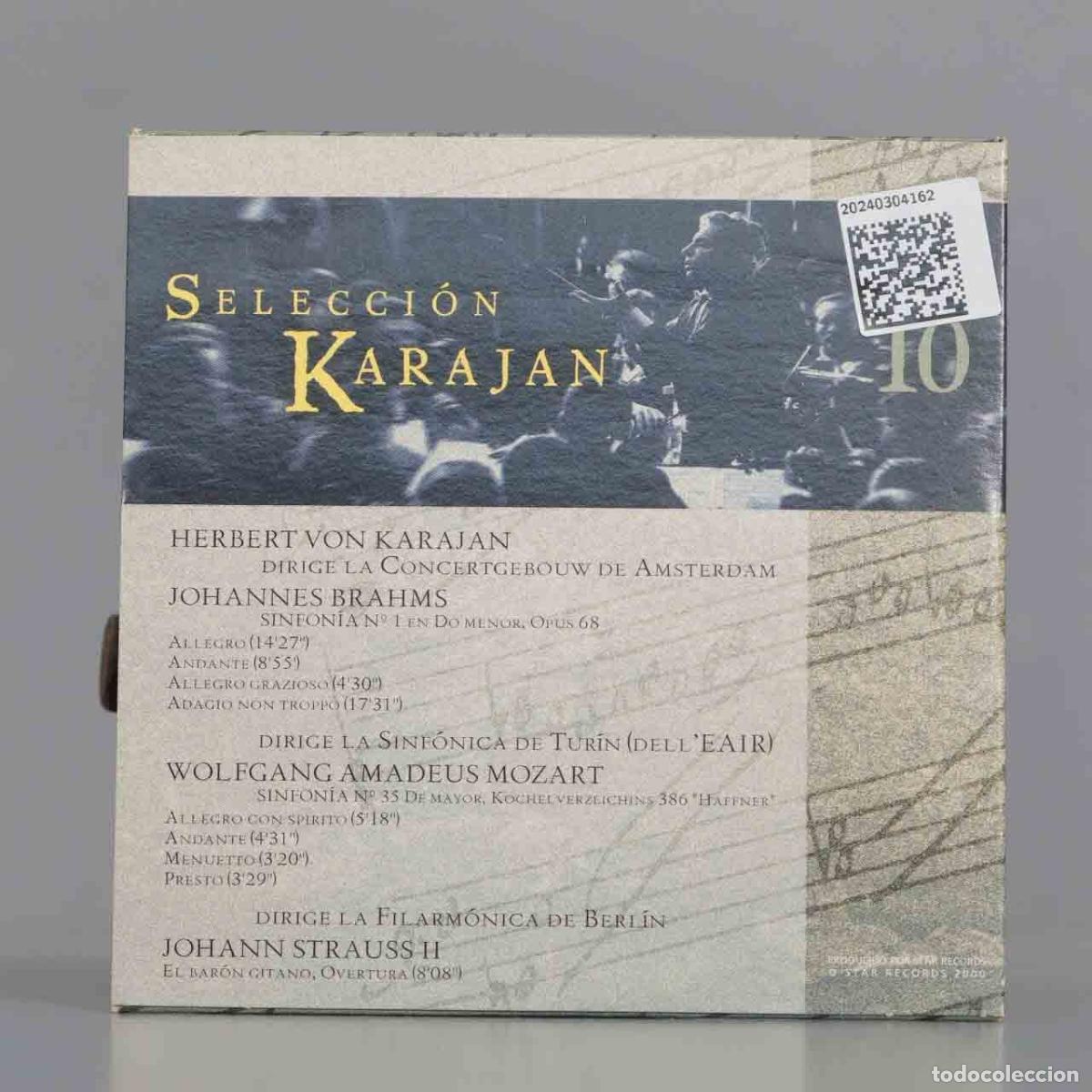 CDs de m&uacute;sica: CD. SELECCION KARAJAN 10 - Foto 2