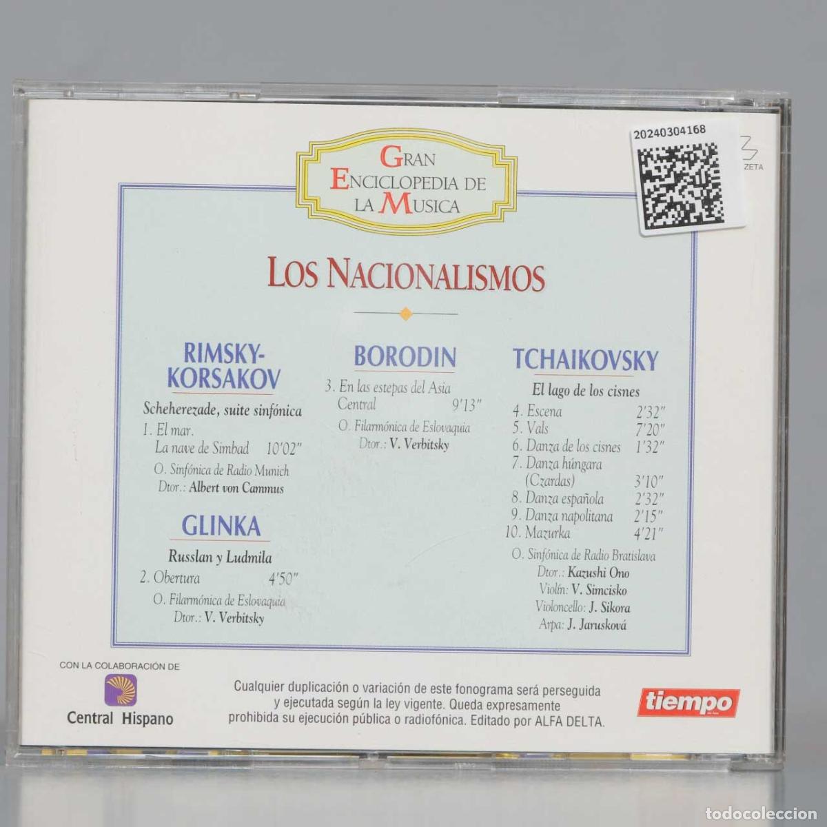 CDs de m&uacute;sica: CD. LOS NACIONALISMOS - Foto 2