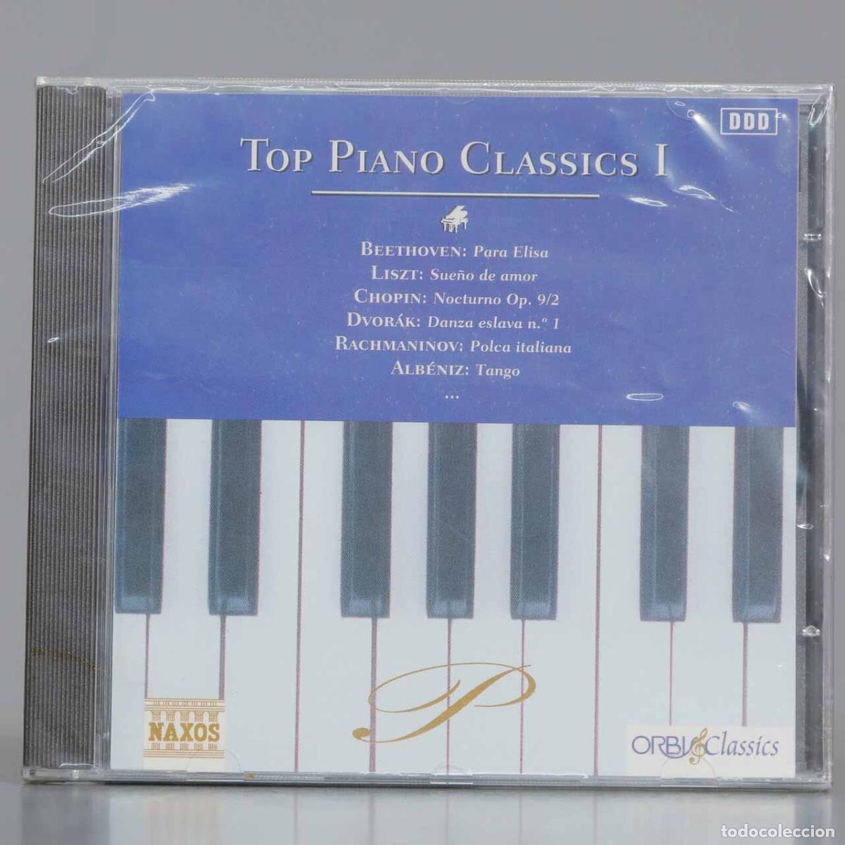 CD de M&uacute;sica: CD. TOP PIANO CLASSICS 1. PRECINTADO