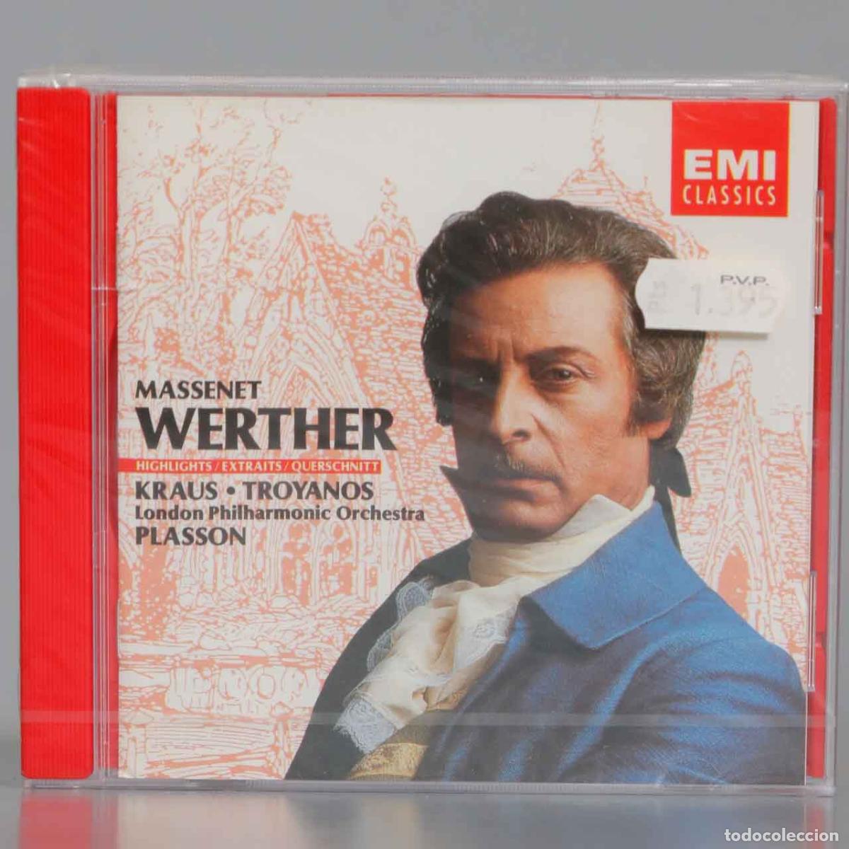 CDs de m&uacute;sica: CD. Plasson &ndash; Werther (Extraits). PRECINTADO - Foto 1