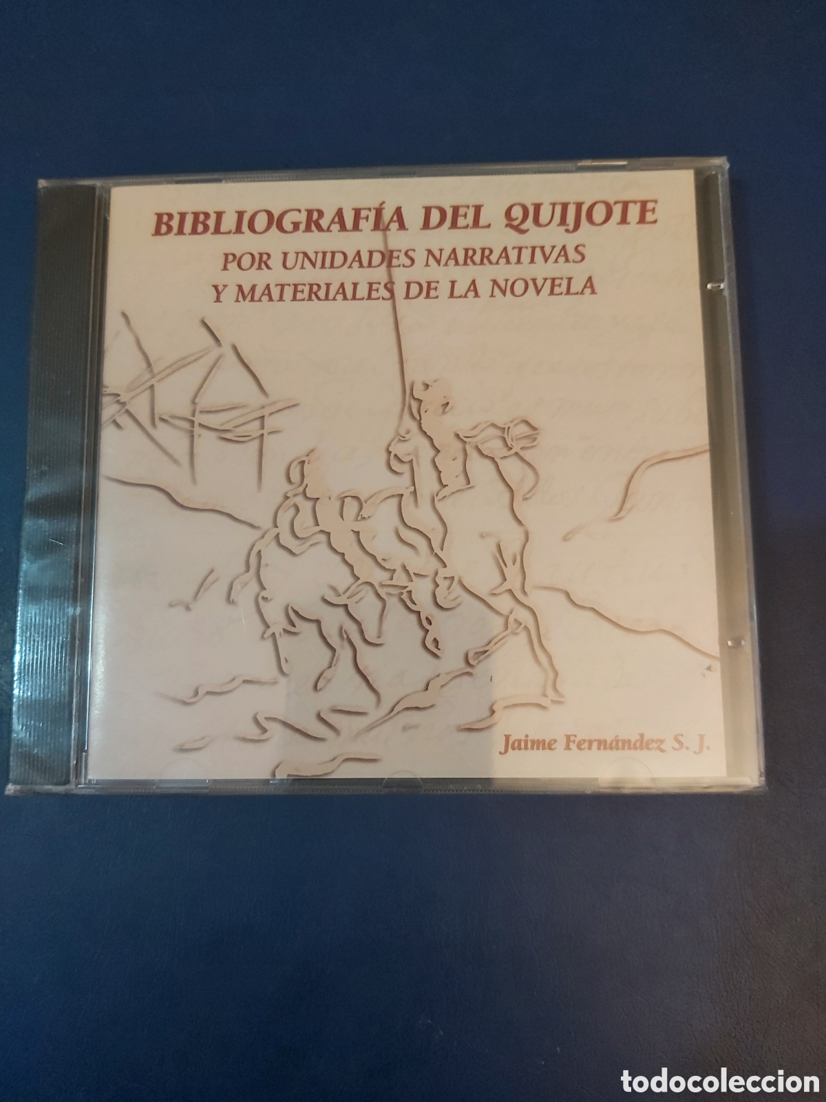 CDs de m&uacute;sica: CD BIBLIOGRAF&Iacute;A DEL QUIJOTE POR UNIDADES NARRATIVAS Y MATERIALES DE LA NOVELA # NUEVO SIN ABRIR