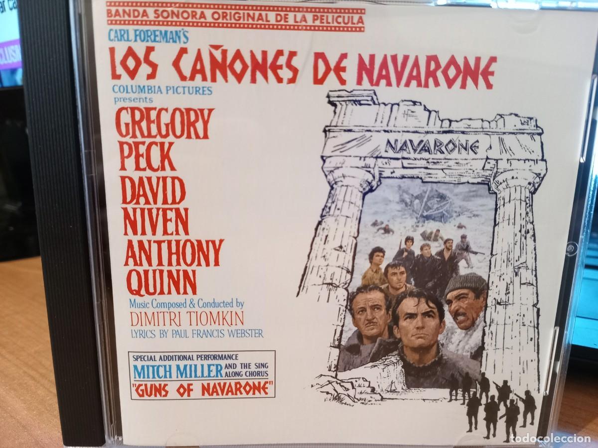 CDs de m&uacute;sica: CD SOUNDTRACK: LOS CA&Ntilde;ONES DE NAVARONE - Foto 1